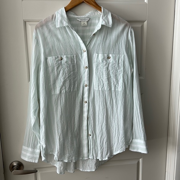 Club Monaco light cotton blouse - Picture 1 of 4